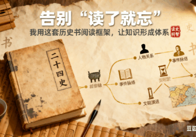 告别 “读了就忘”：我用这套历史书阅读框架，让知识形成体系缩略图