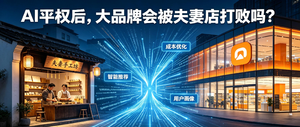 AI平权后大品牌会被夫妻店打败吗插图